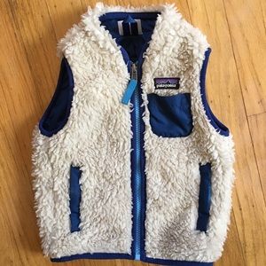 Patagonia Retro X fleece vest, size 12-18 mo